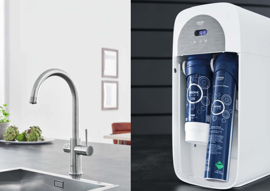 DAL RUBINETTO DI CASA ACQUA FRESCA E PURA CON GROHE BLUE HOME, CarrieriStore