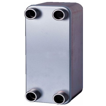 Scambiatore Di Calore A Piastre Brasate 100 Piastre - Acqua Calda Sanitaria - Acciaio Inox 304 - 3